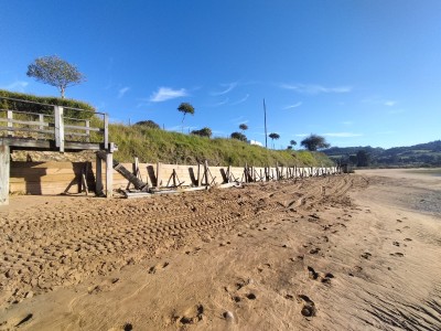 El Principado reanuda las obras de la senda de Misiegu a Rodiles en Villaviciosa