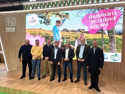 La Comarca de la Sidra reivindica en FITUR su papel como epicentro de la folixa sidrera asturiana